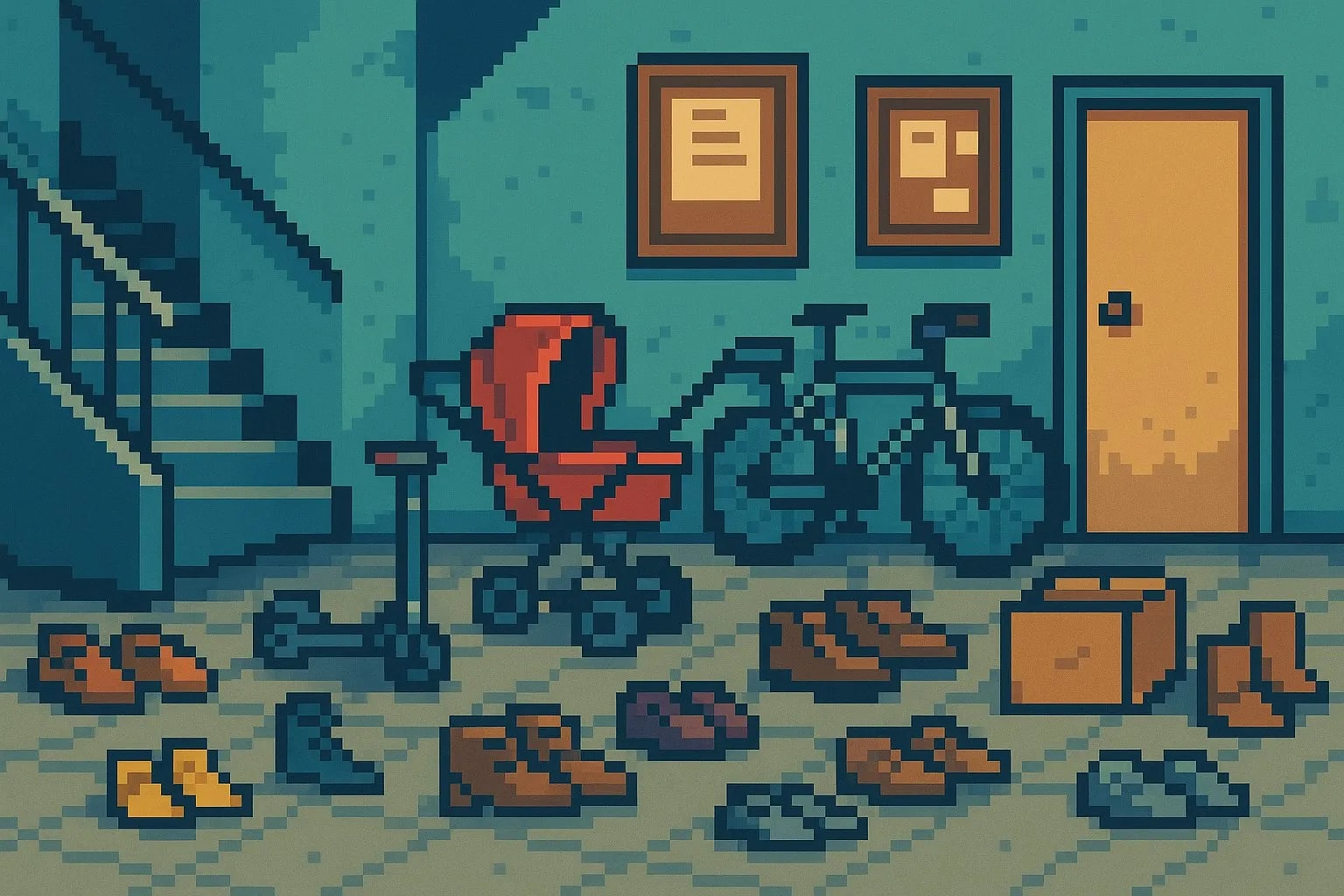 Россиян предупредили о штрафе за оставленную обувь в подъезде