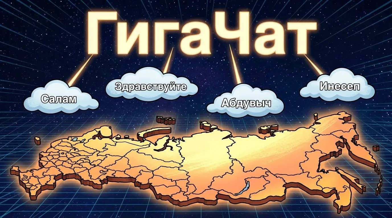 ГигаЧат освоил 30 языков народов России
