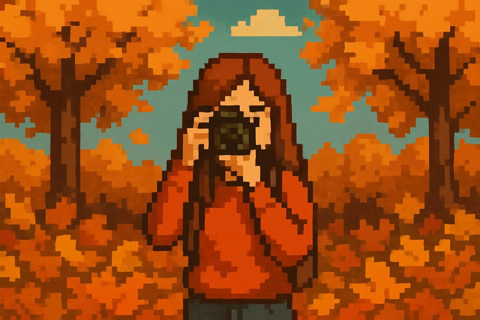 Фотосессия в осенней листве может вызвать аллергию