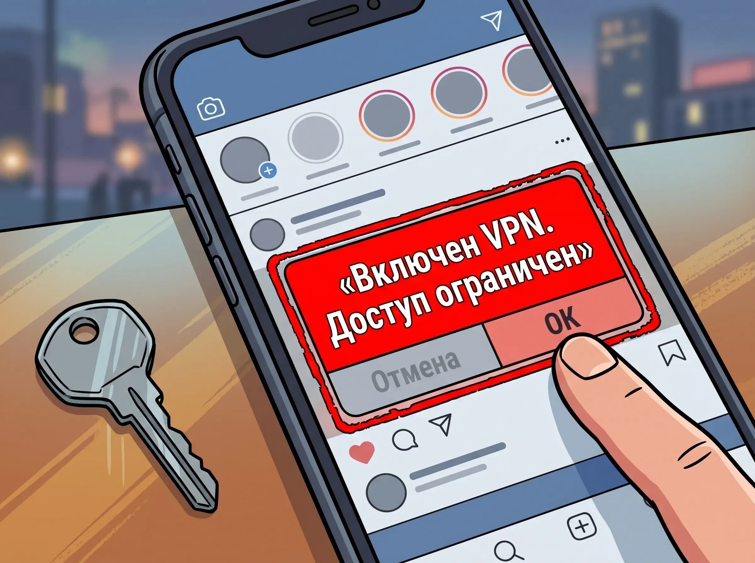 Российские сервисы начали ограничивать работу при VPN