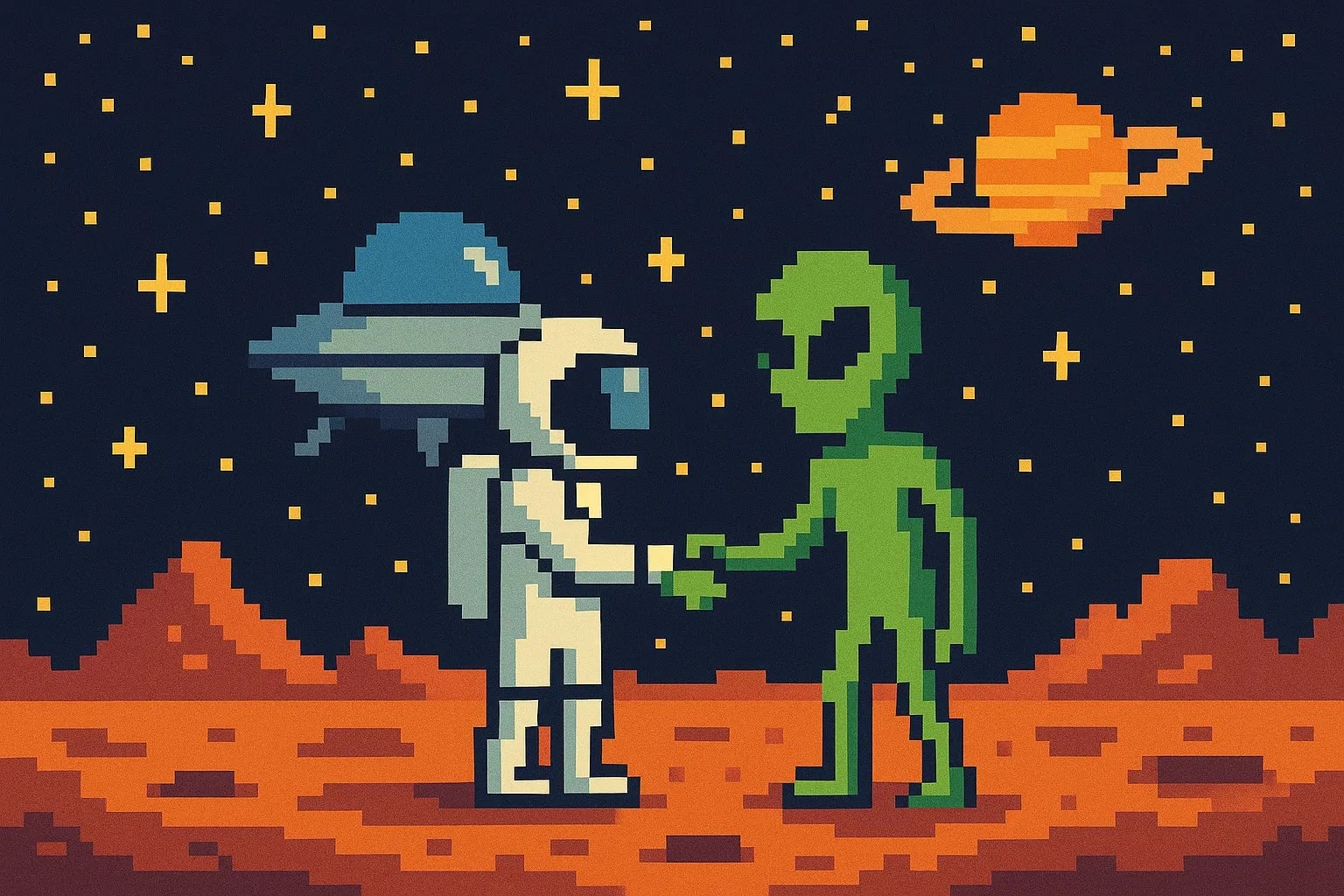 ДНК человека обнаружена в метеорите