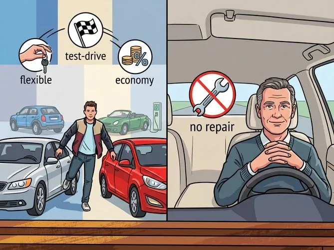 Каждый второй автомобилист готов попробовать подписку на авто