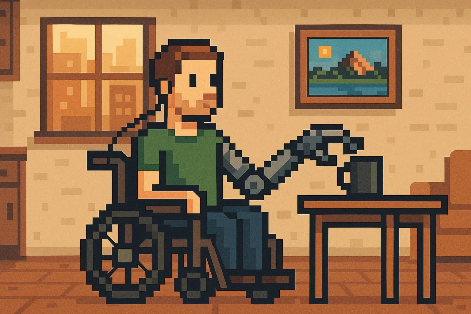 Нейрочип позволил парализованному мужчине управлять роботизированной рукой силой мысли 