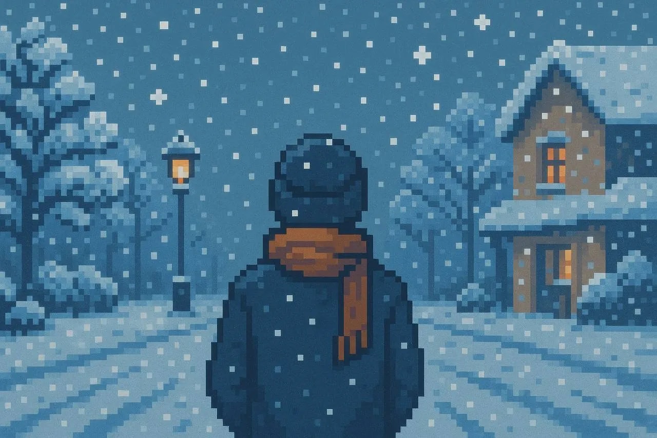 Первый снег выпал в Москве